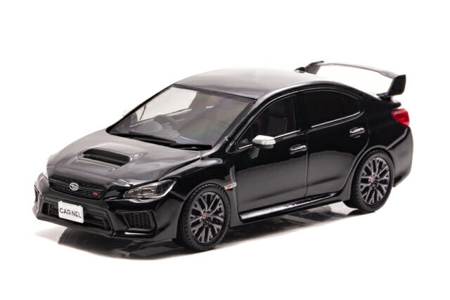 qRZu 1/43 Xo WRX STI Type S (VAB) 2018 Crystal Black Silica CN431816