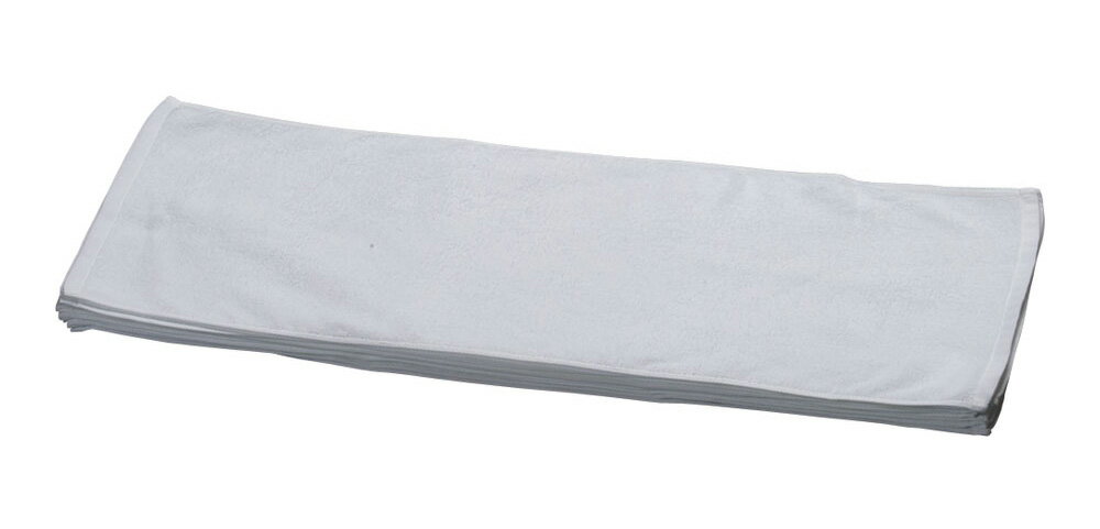 橘屋 業務用フェイスタオル（1ダース入）／白