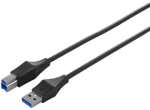 BUFFALO バッファロー ユニバーサルコネクター USB3.0 A to B ケーブル 3m ブラック