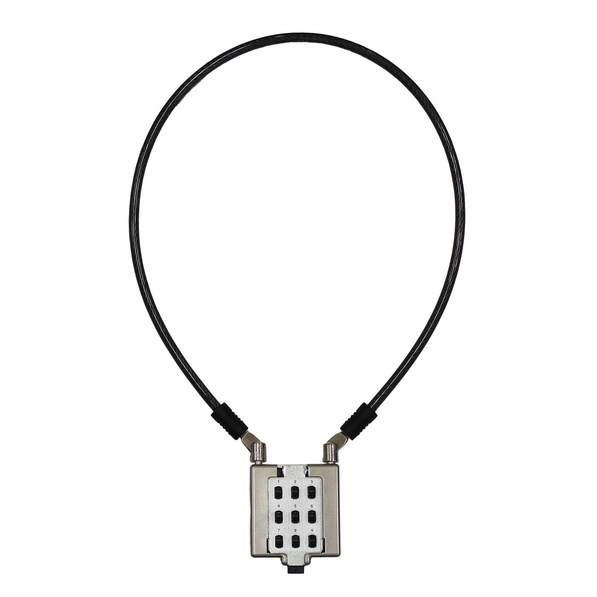 WAKI 和気産業 可変プッシュボタン錠 IB-163 ワイヤー60cm