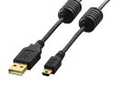 ELECOM GR U2C-MF05BK USB2.0P[u/tFCgRAt A-miniB^Cv/0.5m(ubN)