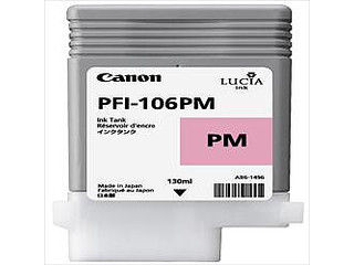 CANON キヤノン 【純正】iPF6450用インクタンク 顔料フォトマゼンタ PFI-106 PM 6626B001