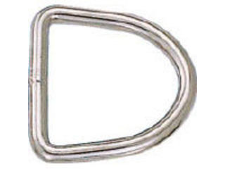 MIZUMOTO/水本機械製作所 ステンレス Dリンク 線径6mm内幅50mm (1個=1袋) B-599