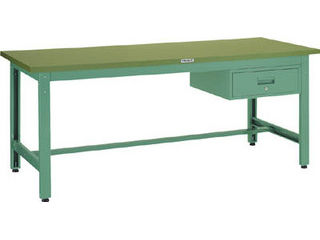 【組立・輸送等の都合で納期に1週間以上かかります】 TRUSCO/トラスコ中山 【代引不可】GWS型作業台 1800X750XH740 1段引出付 GWS-1875F1