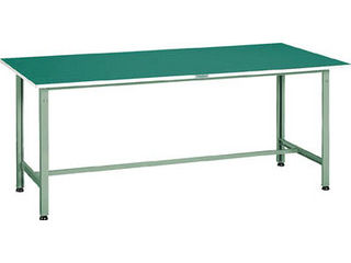 【組立・輸送等の都合で納期に3週間以上かかります】 TRUSCO/トラスコ中山 【代引不可】ビニールマット張りAE型作業台 900X600 AE-0960E2