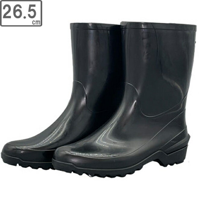 ASAHI アサヒシューズ 【メンズ】ハイゼクト紳士 K100 長靴【26.5cm】【ブラック】KG31041