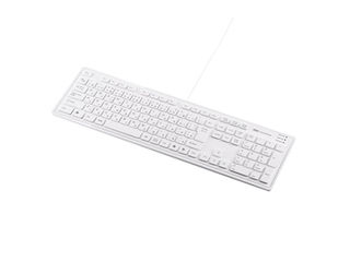 SANWA SUPPLY サンワサプライ スリムキーボード ホワイト SKB-SL16W