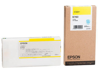 EPSON/エプソン ICY63 PX-H6000用 インクカートリッジ 200ml (イエロー) 納期にお時間がかかる場合があります