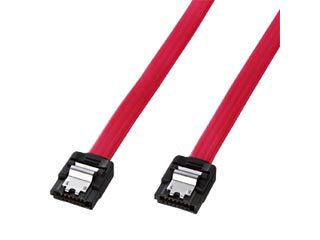 サンワサプライ TK-SATA3-03 シリアルATA3ケーブル（ラッチ付き・0.3m）