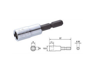 TOP トップ工業 電動ドリル用軸足ソケット　EJS-3