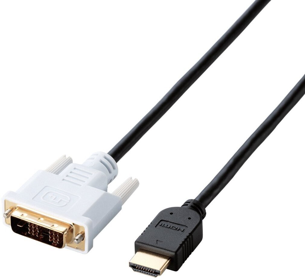 ELECOM エレコム 【在庫限り】HDMI⇔DVI変換ケーブル ブラック 1.5m DH-HTD15BK