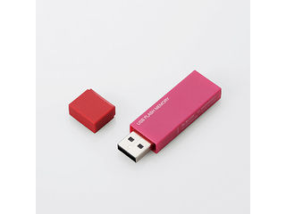 ELECOM エレコム 【在庫限り】USB2.0 キャップ式USBメモリ 16GB ピンク MF-MSU2B16GPN