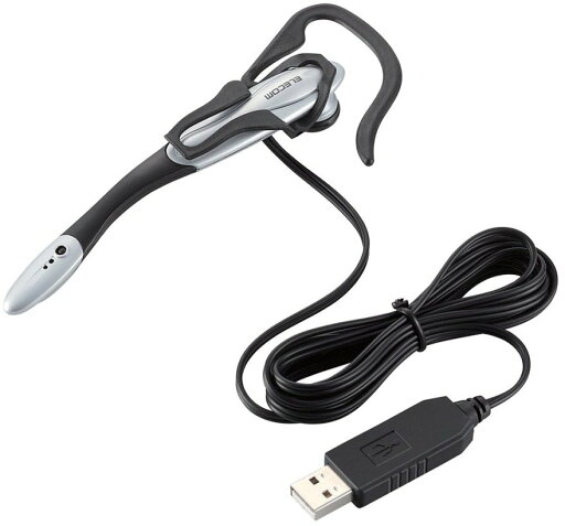 ELECOM エレコム USBヘッドセット(イヤーフックタイプ) HS-EP13USV ELECOM エレコム USBヘッドセット(イヤーフックタイプ) HS-EP13USV
