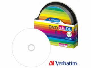 Verbatim/o[xC^ DVD+R DL 8.5GB 10XshEIJPCh DTR85HP10SV1