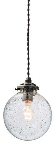 INTERFORM インターフォルム LT-1939BU(気泡ガラス)　Orelia オレリア ※電球なし