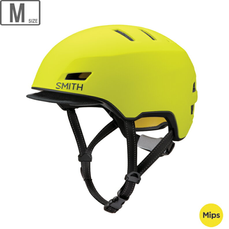 SMITH スミス エクスプレス MIPS 【マットネオンイエロー】【M/55-59cm】 011060012 自転車ヘルメット ..