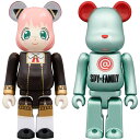 メディコムトイ BE@RBRICK SPY×FAMILY 100％ 2PCS SET 発売前予約 受注生産の為キャンセル不可