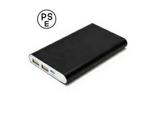 日本トラストテクノロジー 【PSE取得済み】Mobile Power Bank 8000 ブラック MPB-8000BK