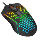 REDRAGON レッドラゴン 有線 ゲーミングマウス RGB 軽量55g REAPING M987-KTI ブラック(2)