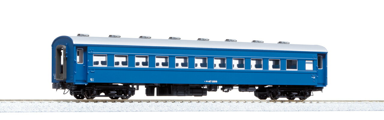 KATO カトー (HO)オハ47 ブルー 改装形 1-553 その1