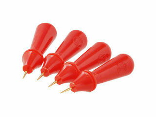 若獅子 プラスチック　インテリアカルコ　赤