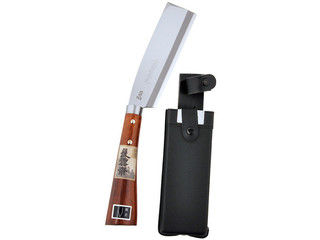 長雲斎 磨サヤ入　鉈　両刃　165mm