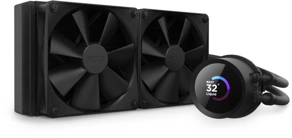 NZXT 液晶搭載水冷CPUクーラー KRAKEN 240 240mm ブラック RL-KN240-B1