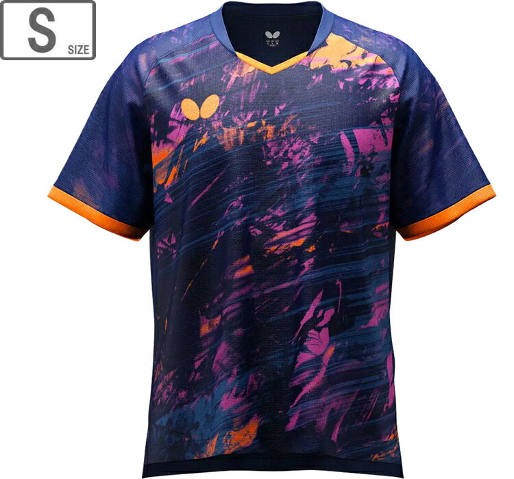 バタフライ Butterfly ペルセード・シャツ 男女兼用 【Sサイズ】 【178/ネイビー】 46550