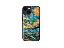ikins ikins 天然貝ケース for iPhone 14 星月夜 背面カバー型 I23573i14