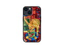 ikins ikins 天然貝ケース for iPhone 14 魚と猫 背面カバー型 I23576i14