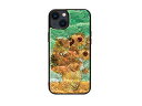 ikins ikins 天然貝ケース for iPhone 14 Plus ひまわり 背面カバー型 I23603i14M