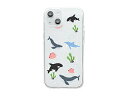 dparks Dparks ソフトクリアケース for iPhone 14 オーシャン 背面カバー型 DS24130i14