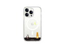 abbi FRIENDS abbi FRIENDS 公式ライセンス品 しばたさんMagSafe対応クリアケース for iPhone 14 Pro お月見 背面カバー