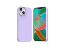 araree araree MagSafe対応シリコンケース TYPOSKIN for iPhone 14 ライラックパープル 背面カバー型 AR24675i14PL