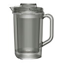 THERMOS サーモス 透明2重ドリンクピッチャー TPJ-1601 ブラック(3)