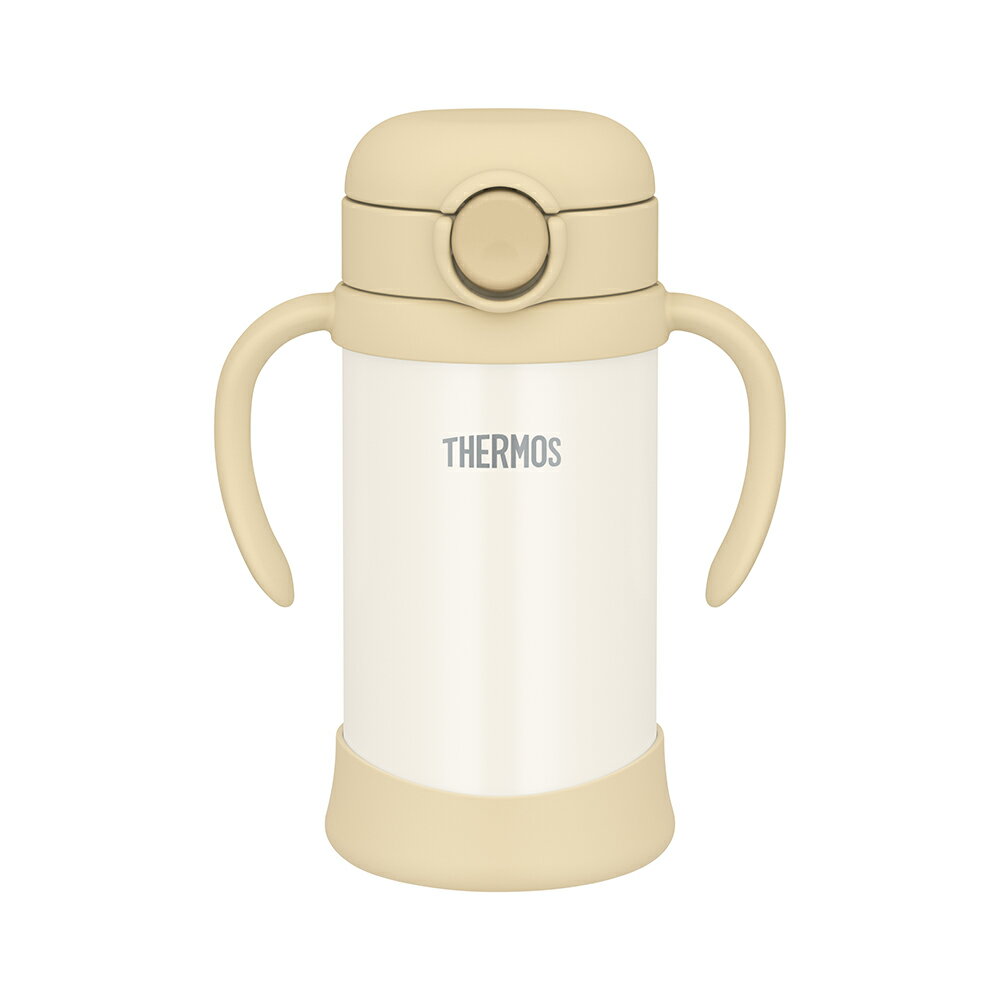 THERMOS サーモス まほうびんのベビーストローマグ 350ml サンドベージュ
