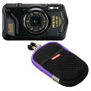 PENTAX ペンタックス WG-8 ブラック+O-CC135 カメラケースセット【wg8set】