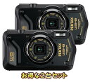 PENTAX ペンタックス WG-8 ブラック×2台セット【wg8set】