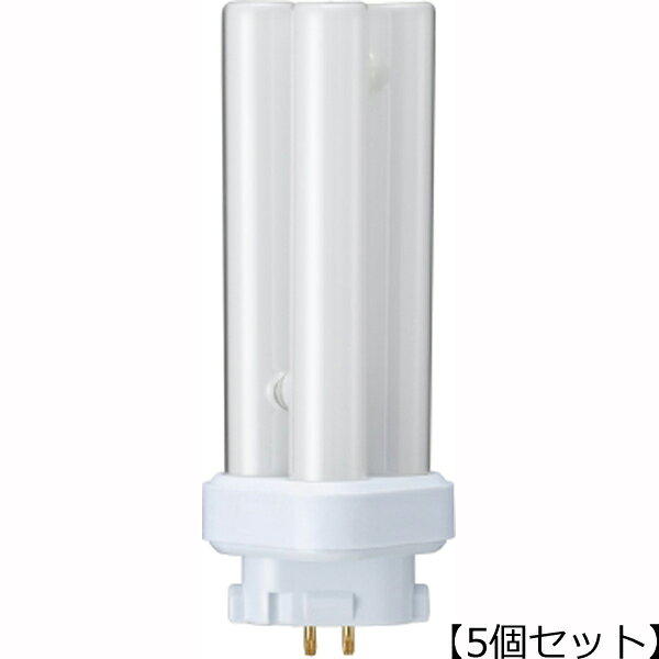 YAZAWA 【5個セット】 YAZAWA コンパクト形蛍光灯 18形 電球色 FDL18EXLX5