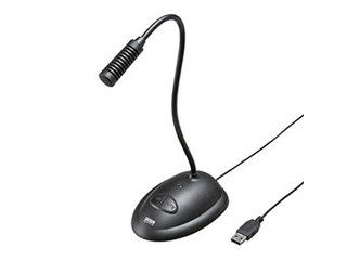 サンワサプライ 【5個セット】 サンワサプライ USBスタンドマイク MM-MCUSB25NX5
