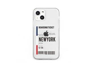 dparks dparks ソフトクリアケース for iPhone 13 mini NEWYORK DS21129i13MN