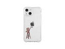 AKAN AKAN ソフトタフケース for iPhone 14 ペインティング ピンク 背面カバー型 AK23496i14