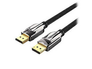 VENTION VENTION DP Male to Maleケーブル 8K対応 3m Black HC-2830