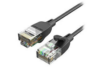 VENTION VENTION CAT6a UTP LANケーブル スリム&ポータブル 5m Black IB-4571