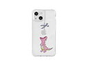 AKAN AKAN ソフトタフケース for iPhone 14 はらぺこザウルス ピンク 背面カバー型 AK23492i14