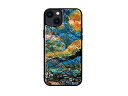 ikins ikins 天然貝ケース for iPhone 14 Plus 星月夜 背面カバー型 I23601i14M
