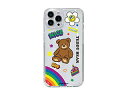 BOOGIE WOOGIE BOOGIE WOOGIE オーロラケース for iPhone 14 Pro Teddy Bear 背面カバー型 BW24106i14P