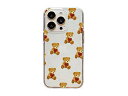 dparks Dparks ソフトクリアケース for iPhone 14 Pro ハートテディ 背面カバー型 DS24153i14P