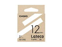 カシオ計算機 【5個セット】 カシオ計算機 Lateco 詰め替え用テープ 12mm 白テープ 黒文字 XB-12WEX5