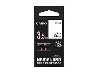 カシオ計算機 【5個セット】 カシオ計算機 ネームランドテープ3.5mm 白 XR-3WEX5 murauchi-denki-149037908 ムラウチ パッケージ画像